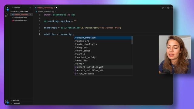 5 Lines of Python Code to Create Video Subtitles смотреть онлайн