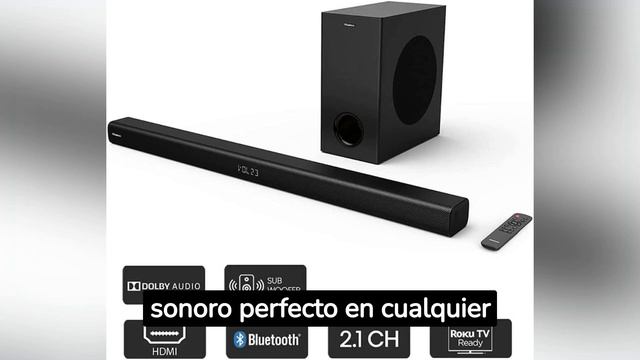 RESEÑA Hisense barra de sonido hs218 bluetooth auxiliar hdmi usb 3 modos de sonido смотреть онлайн