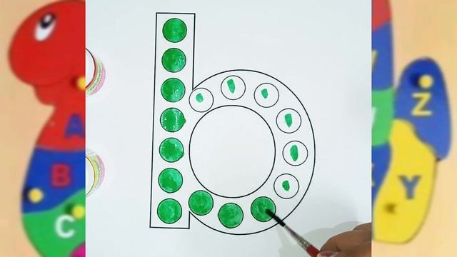 Tracing & colouring small letters?words with B?abc letters?Learn Alphabets✍️abcdefg?a for?b for? смотреть онлайн