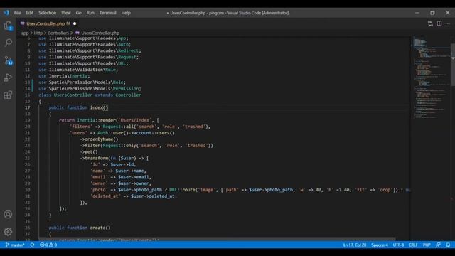 Laravel 8 Inertia Ping CRM Authorization & Basic Roles With Spatie - Part 1 смотреть онлайн