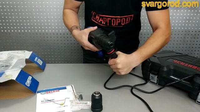 Перфоратор Витязь ПЭ-1500ДФР смотреть онлайн