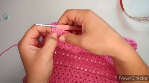 Вязание крючком #22 Кофточка для малышей /Часть 2