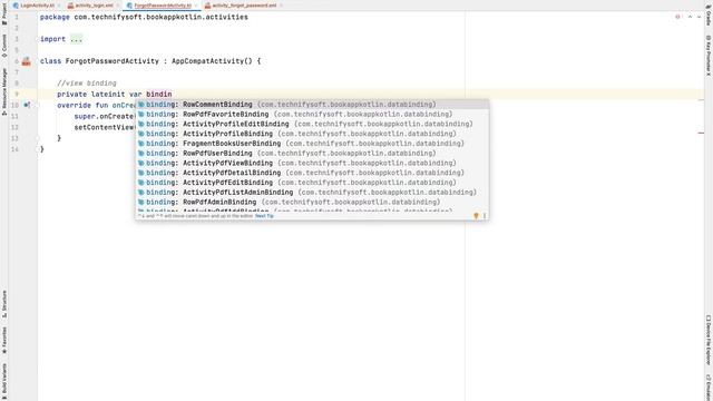 Book App Firebase | 16 Forgot Password | Android Studio | Kotlin смотреть онлайн