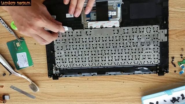 HP Pavilion Notebook 14 - abxxxx - Keyboard replacement - Laptop repair смотреть онлайн