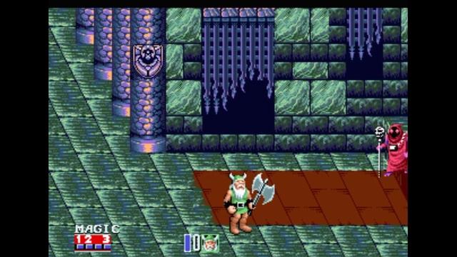 Sega Mega Drive 2 (Smd) 16-bit Golden Axe 2 Stage 6 Final