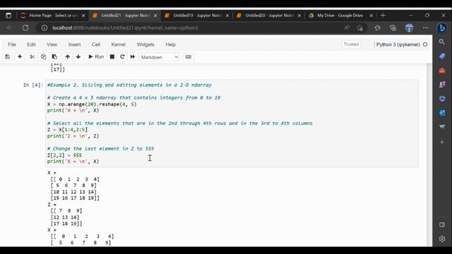 Python: NumPy Third video смотреть онлайн
