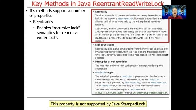 Key Methods in Java ReentrantReadWriteLock смотреть онлайн