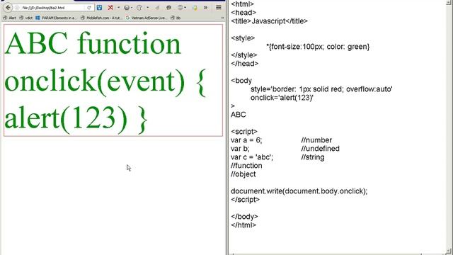 Tự học Javascript web client: Bài 2: Biến, toán tử và kiểu dữ liệu смотреть онлайн