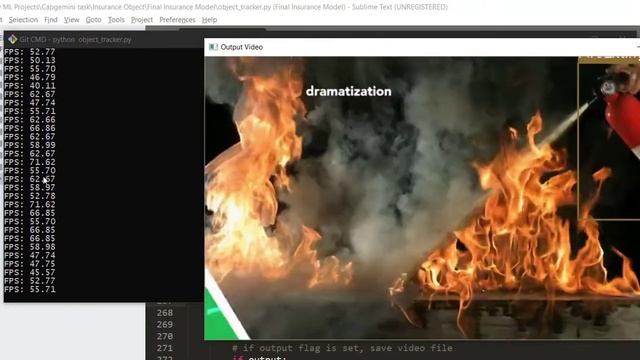 Demonstration of yolov4-tiny speed 70 FPS смотреть онлайн