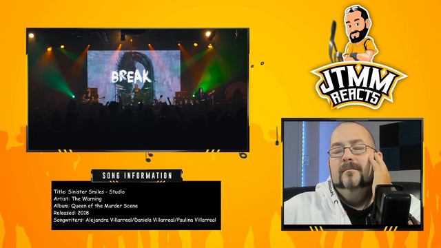 Lyricist Reacts To The Warning - Sinister Smiles - Live At Lunario - JTMM Reacts