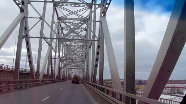 Мост через реку Юганская Обь, Ханты Мансийский автономный округ смотреть онлайн