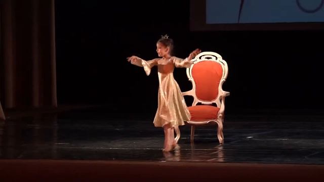 Ксения Косова, балетная школа Вежновец, Олимпиада Танца Рига 24.04.15 смотреть онлайн