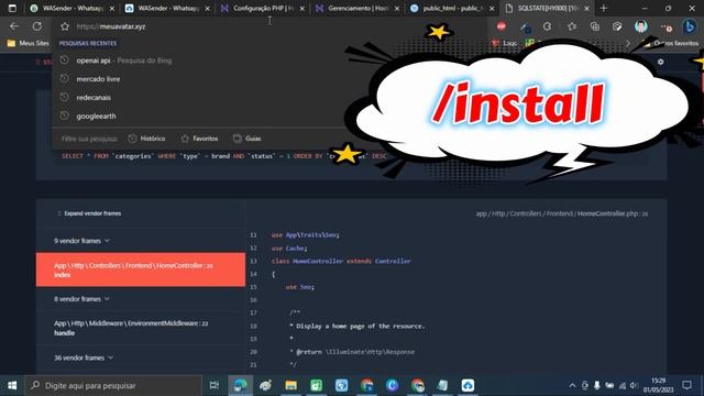 COMO INSTALAR - WASENDER – SERVIDOR DE WHATSAPP E REMETENTE EM MASSA PHP SCRIPT смотреть онлайн