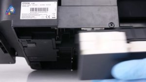 Ошибка памперса Epson L382. Как заменить абсорбер?