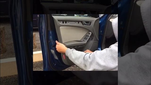 Removal door panel Audi A4 b8 - Dr.Volant смотреть онлайн