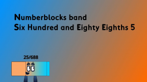 Numberblocks band Six Hundred and Eighty Eighths 5