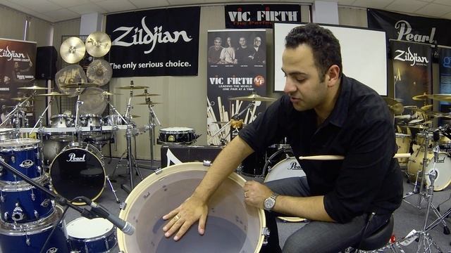 How to set up a Pearl Export Drumkit | Authentic Drummer | Adrian Violi смотреть онлайн