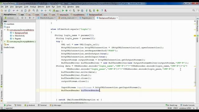 Android MySQL - 03 - Retrieve information from Database смотреть онлайн