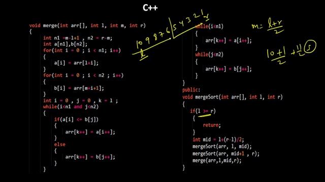 Merge Sort | Coder Army Sheet | Merge Sort Algorithm | How to sort Array using Merge Sort | GFG смотреть онлайн