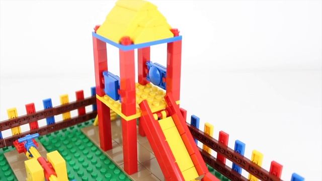 LEGO PLAYGROUND (Slide, swing, seesaw, sandbox) смотреть онлайн