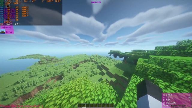 minecraft test i5 8500 gtx 1050 ti benchmark смотреть онлайн