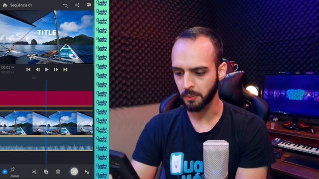 APP EDIÇÃO DE VÍDEO DA ADOBE É SURPREENDENTE! (Premiere Rush) смотреть онлайн