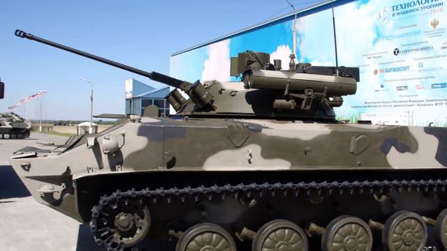 БМД-4М планируют усилить противотанковым ракетным комплексом -Корнет смотреть онлайн