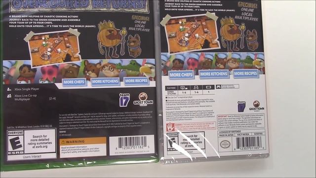 Overcooked 2 (PS4/Xbox One/Switch) Unboxing!!