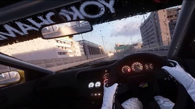 Honda Civic Type R in the rain | Assetto Corsa | VR Gameplay смотреть онлайн