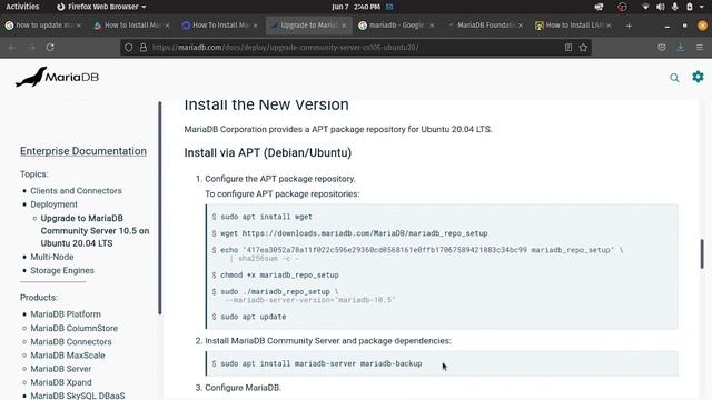Install / Upgrade to MariaDB Community Server 10.5.⬆ on Ubuntu 20.10 or 20.04 or 18.04 LTS [TAGALOG смотреть онлайн