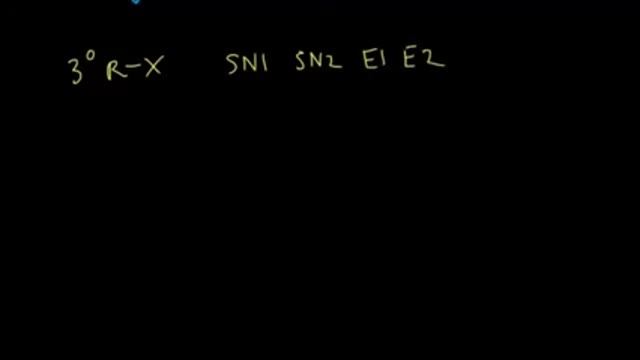 Реакции SN1 SN2 E1 E2: первичные и третичные алкилгалогениды смотреть онлайн