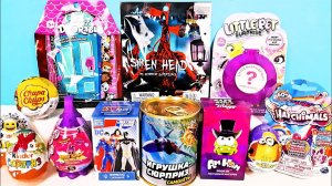 СЮРПРИЗ MIX! Bush Baby World, Сиреноголовый, Супергерои DC, Hatchimals Unboxing Kinder Surprise