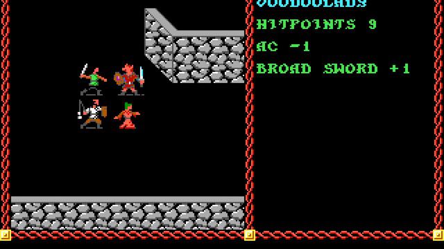 Pool Of Radiance (MS-DOS) - Часть 1 из 6, 1988, AD&D, SSI (tandy Sound)