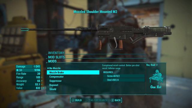 Dak's Shoulder Mounted Machinegun M2 Mod Fallout 4 Xbox One (XB1) And PC #Fallout4 #Fallout4Mods смотреть онлайн
