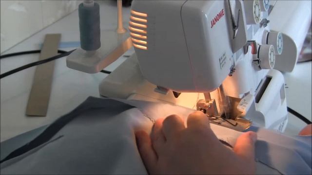 9 Строение оверлока, обработка срезов юбки на оверлоке смотреть онлайн