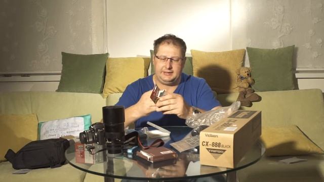 Купили Canon M50, штатив и рюкзак для фотоаппарата. Распаковка покупок.