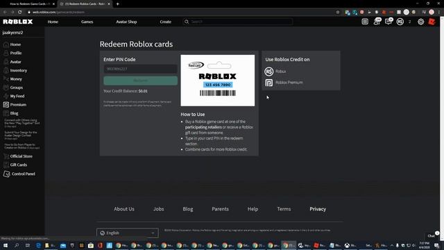 How To Redeem a Roblox GIft Card смотреть онлайн