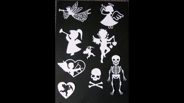 Вырубки из бумаги и картона // Paper and cardboard cuttings смотреть онлайн