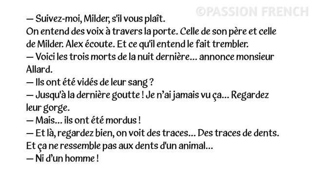 LEARN FRENCH THROUGH STORY PEUR SUR LA VILLE Level A2