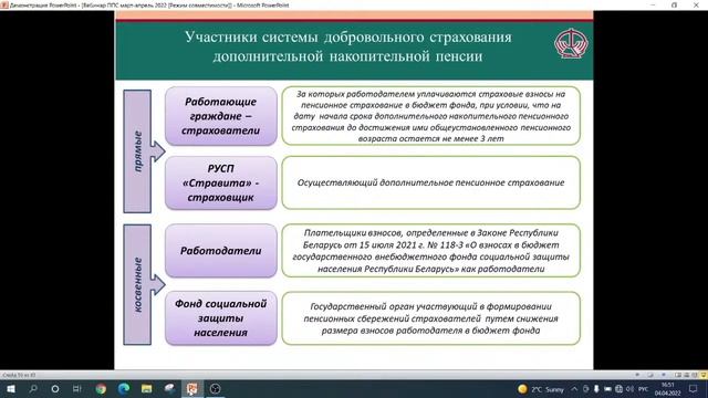 Персонифицированный учет: изменения. Доплата к зарплате вместо ППС. Дополнительная пенсия. смотреть онлайн