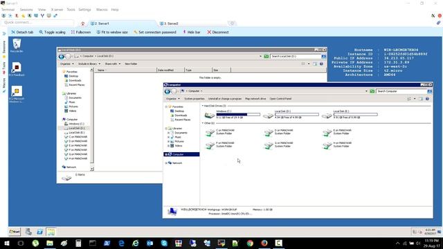 AWS - Виртуальные Сервера EC2 - Часть-2 - Volume, Snapshot смотреть онлайн