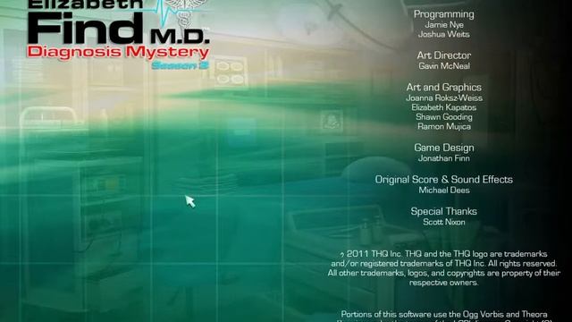 Elizabeth Find M.D.: Diagnosis Mystery - Season 2 (Credits) (Windows) смотреть онлайн
