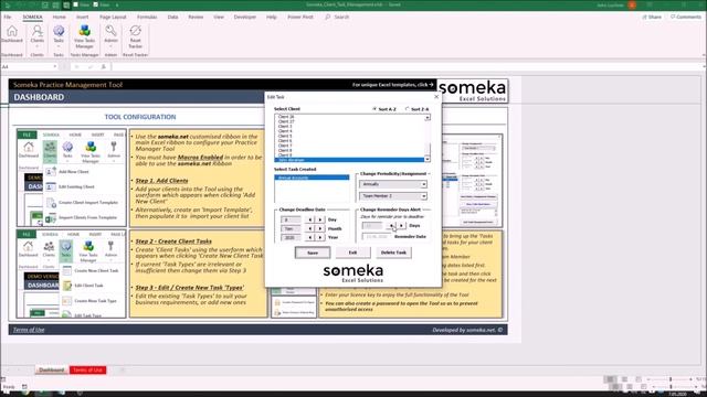 Client Task Management Excel Template | Easiest Way of Managing Clients in Excel! смотреть онлайн