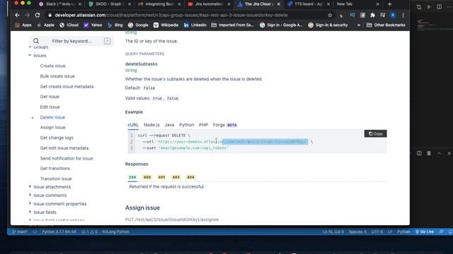 Jira Automation Using Python|Delete Jira Issue In Bulk From Rest Api Using Python|Tutorial:12 смотреть онлайн