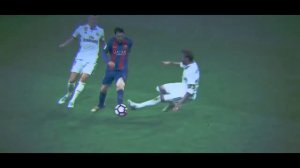 Подкат Рамоса на Месси в Slow motion