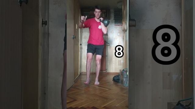 Приседания на одной ноге +16кг 15раз смотреть онлайн