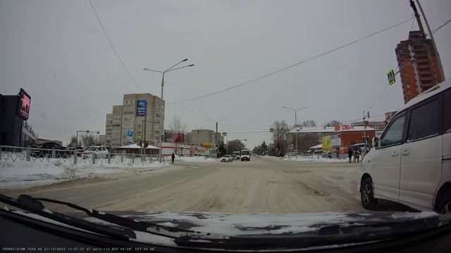 Пример записи: День / 4К / Передняя камера - TrendVision TDR-725 Real 4K 2CH