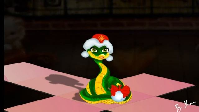 Год Змеи- новогоднее пожелание. смотреть онлайн