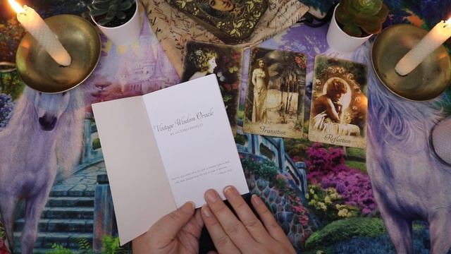 ? Soften and Reflect! ? Oracle by the Book with the Vintage Wisdom Oracle смотреть онлайн