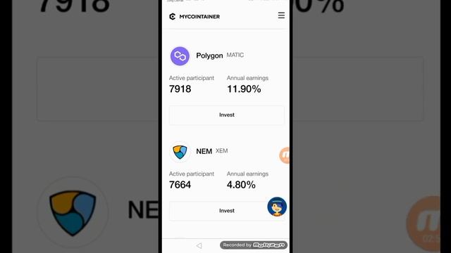 My container is staking and master node platform. смотреть онлайн